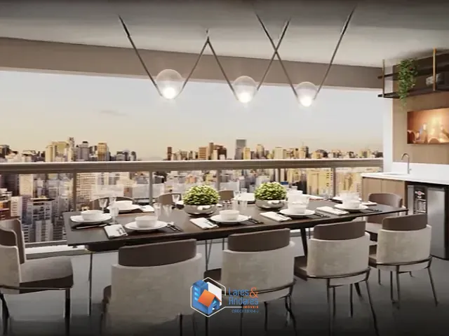 Apartamento com 180m² 3 quartos e 5 banheiros, à venda, no bairro Brooklin em São Paulo