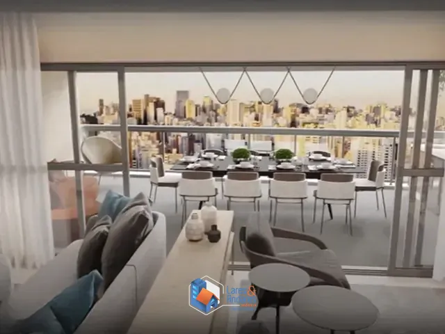 Apartamento com 180m² 3 quartos e 5 banheiros, à venda, no bairro Brooklin em São Paulo