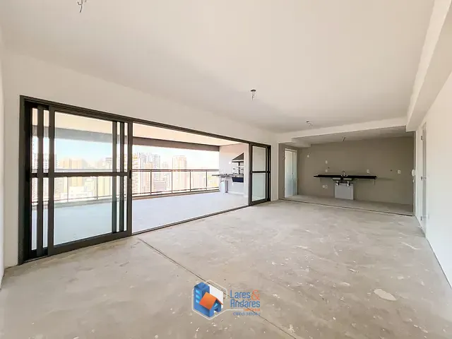 Apartamento com 180m² 3 quartos e 5 banheiros, à venda, no bairro Brooklin em São Paulo