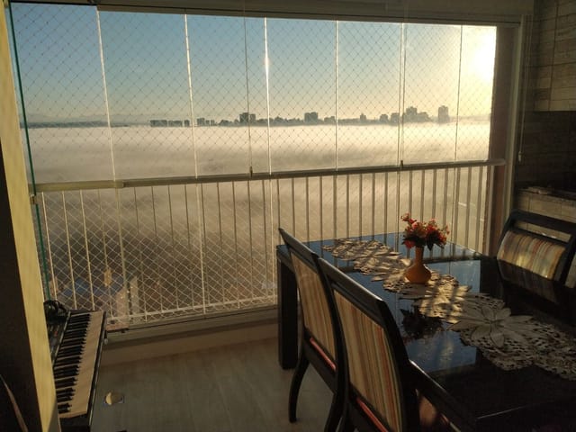 Foto do Apartamento - Apartamento com 2 dormitórios para alugar, 75 m² por R$ 5.400/mês - Jardim das Indústrias - São José dos Campos/SP | RUSSI IMÓVEIS