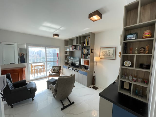 Foto do Apartamento - Apartamento tipo para venda em Vila Mariana com 1 quarto, 40m² | Lares e Andares Imóveis