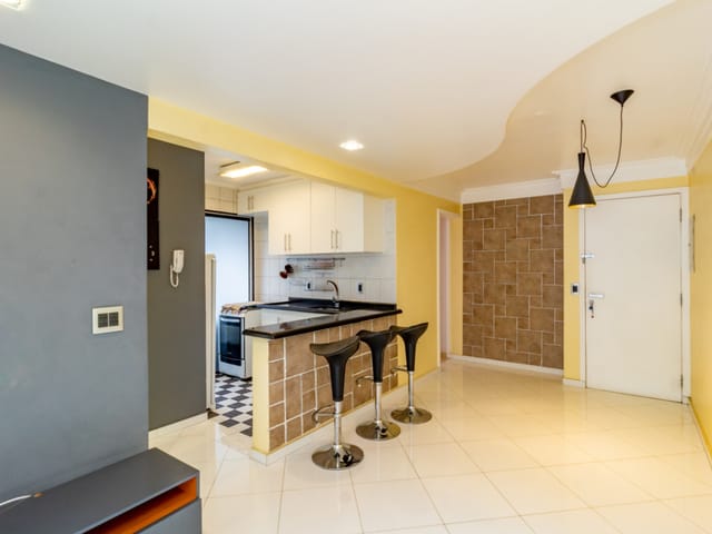 Foto do Apartamento - Apartamento tipo para venda em Moema com 2 quartos, sendo 1 suíte, 55m² | Lares e Andares Imóveis