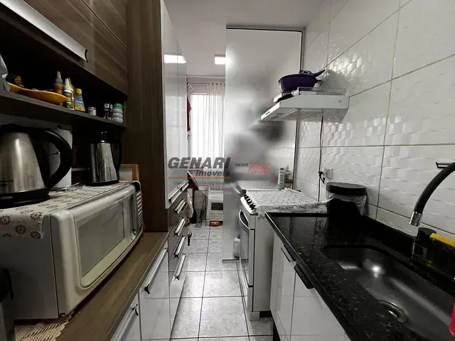 Apartamento com 61m² 2 quartos e 1 banheiro, à venda, no bairro Núcleo Habitacional Brigadeiro Faria Lima em Indaiatuba