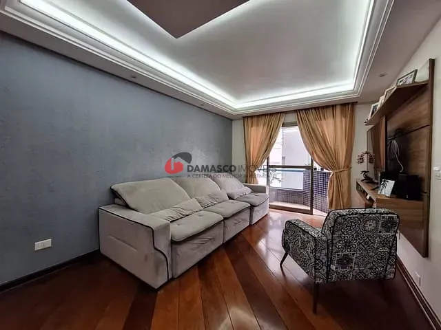 Apartamento com 107m² 3 quartos e 3 banheiros, à venda, no bairro Barcelona em São Caetano do Sul