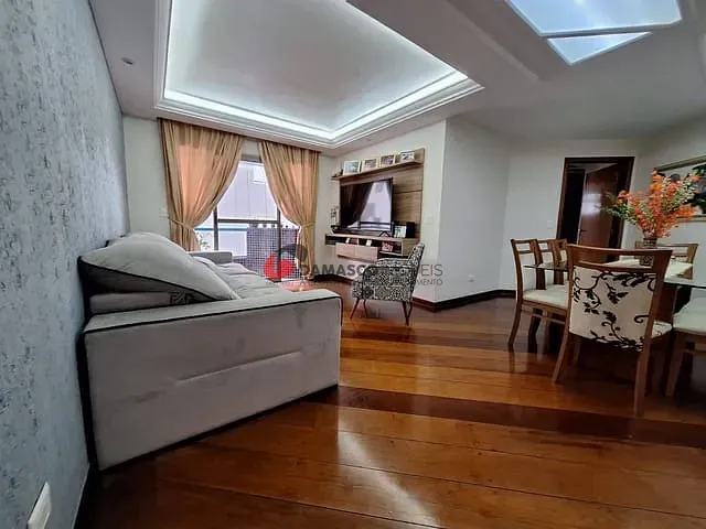 Apartamento com 107m² 3 quartos e 3 banheiros, à venda, no bairro Barcelona em São Caetano do Sul