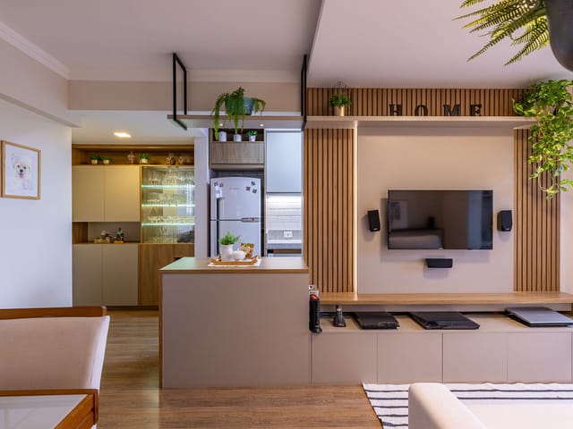 Foto do Apartamento - Lindo apartamento com 3 dormitórios sendo 1 suíte e 2 vagas de garagem - Edifício Solar Mirador - Londrina/PR | GEUM Imob