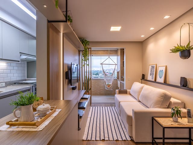 Foto do Apartamento - Lindo apartamento com 3 dormitórios sendo 1 suíte e 2 vagas de garagem - Edifício Solar Mirador - Londrina/PR | GEUM Imob