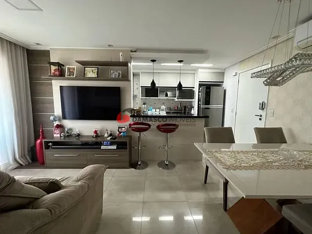 Apartamento com 59m² 2 quartos e 2 banheiros, à venda, no bairro Campestre em Santo André