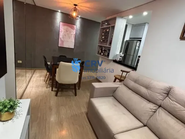 Apartamento com 46m² 2 quartos e 1 banheiro, à venda, no bairro Gleba Fazenda Palhano em Londrina