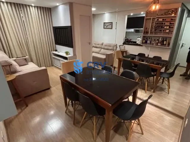 Apartamento com 46m² 2 quartos e 1 banheiro, à venda, no bairro Gleba Fazenda Palhano em Londrina