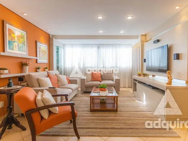 Apartamento com 166m² 3 quartos e 3 banheiros, à venda, no bairro Centro em Ponta Grossa