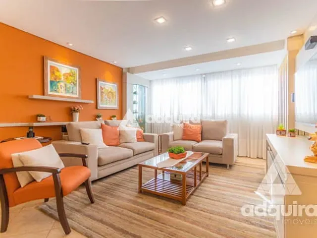 Apartamento com 166m² 3 quartos e 3 banheiros, à venda, no bairro Centro em Ponta Grossa