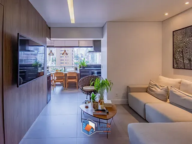 Apartamento com 69m² 1 quarto e 2 banheiros, à venda, no bairro Vila Mariana em São Paulo