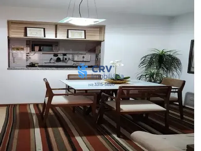 Apartamento com 127m² 3 quartos e 2 banheiros, à venda, no bairro Centro em Londrina