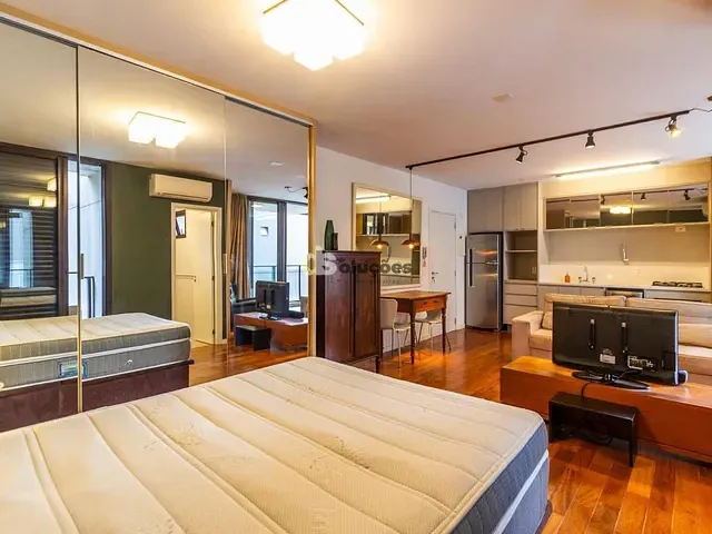 Apartamento 1 quarto e 1 banheiro, à venda, no bairro Pinheiros em São Paulo