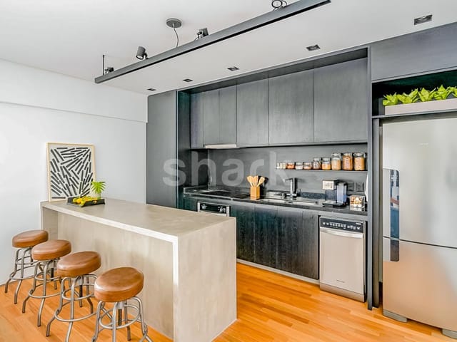 Apartamento com 79m² 1 quarto e 2 banheiros, à venda ou para alugar, no bairro Pinheiros em São Paulo
