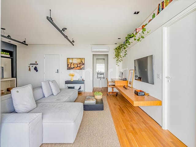 Apartamento com 79m² 1 quarto e 2 banheiros, à venda ou para alugar, no bairro Pinheiros em São Paulo