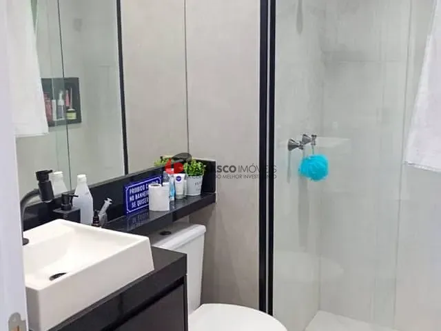 Apartamento 2 quartos e 1 banheiro, à venda, no bairro Jardim Jamaica em Santo André