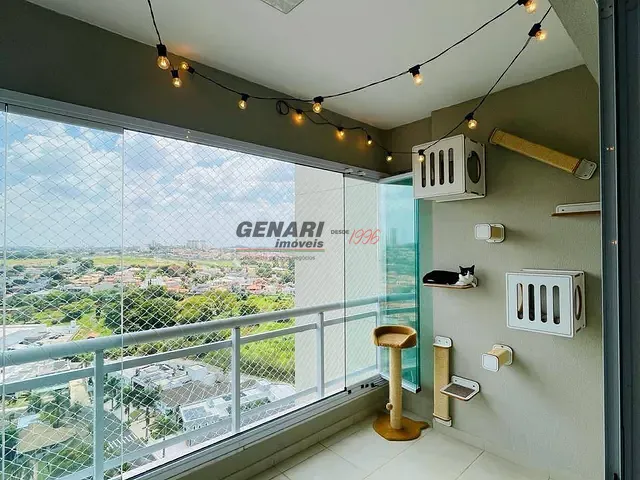 Apartamento 1 quarto e 2 banheiros, à venda, no bairro Vila Homero em Indaiatuba