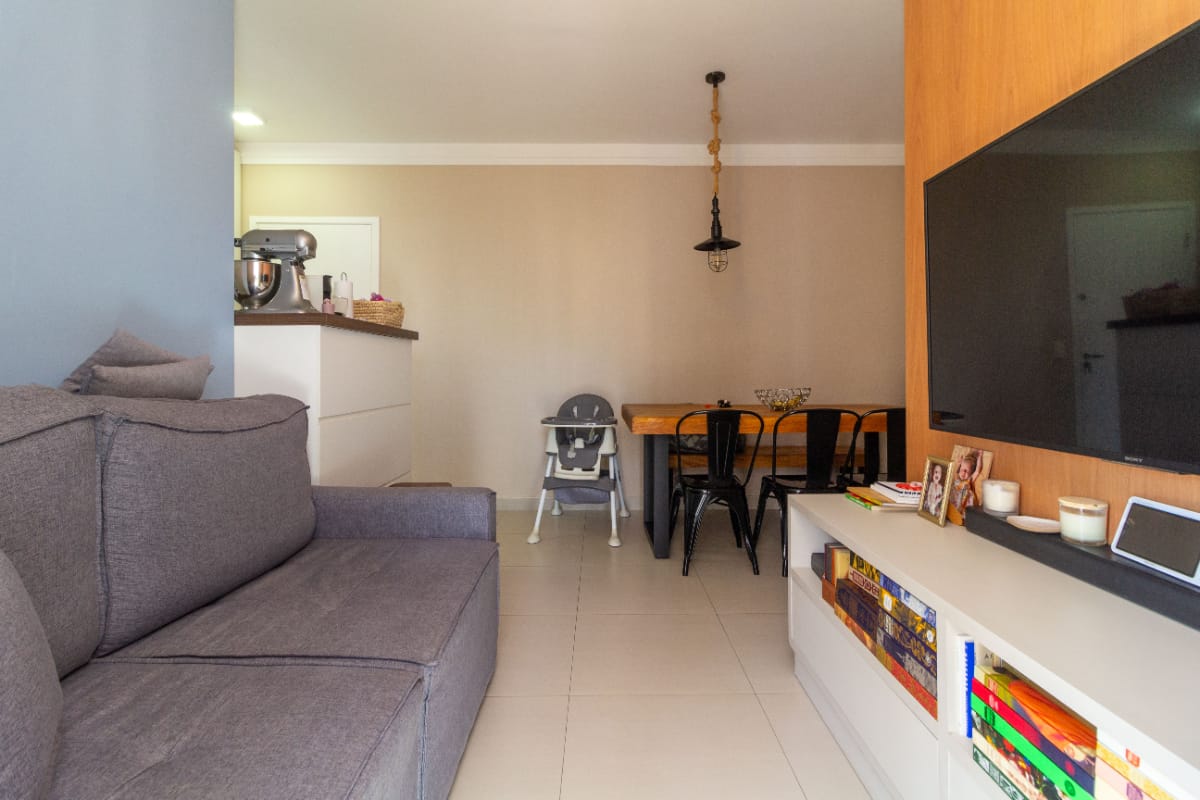 Foto do Apartamento-Apartamento tipo para venda em Barra Funda com 2 quartos, sendo 1 suíte, 57m²