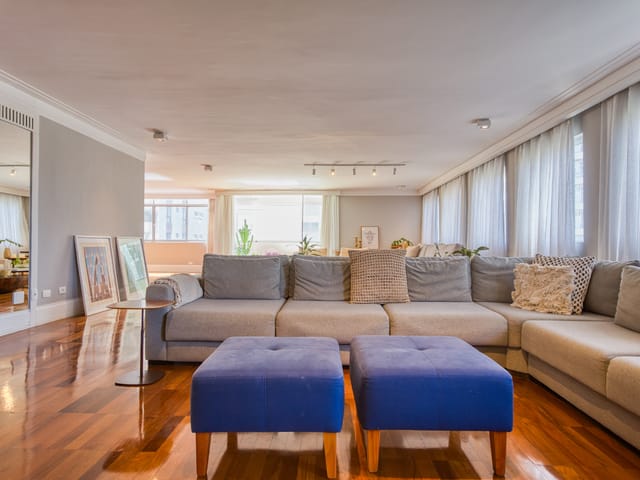 Foto do Apartamento - Apartamento tipo para venda em Jardim Paulista com 3 quartos, sendo 3 suítes, 335m² | Lares e Andares Imóveis