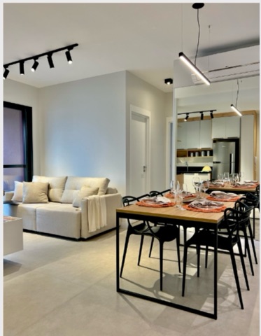 Apartamento com 74m² 2 quartos e 2 banheiros, para alugar, no bairro Cerqueira César em São Paulo