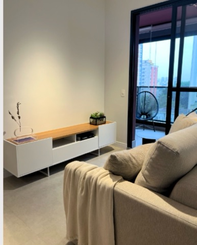 Apartamento com 74m² 2 quartos e 2 banheiros, para alugar, no bairro Cerqueira César em São Paulo