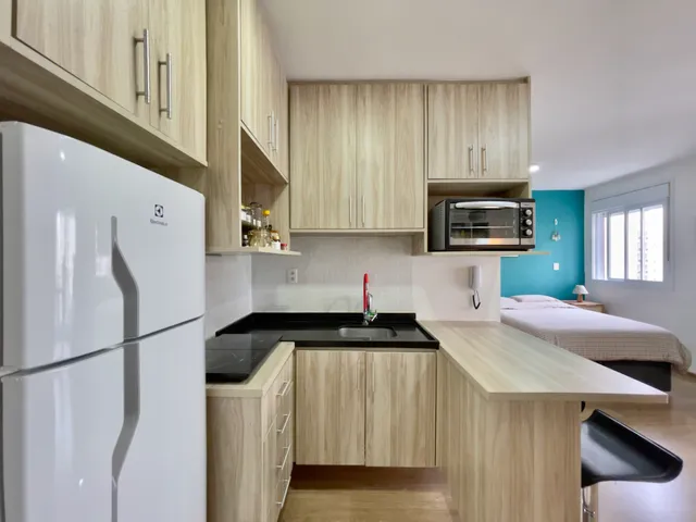 Foto do Apartamento - Apartamento para venda em Campo Belo com 1 quarto, sendo 1 suíte, 37m² | Lares e Andares Imóveis