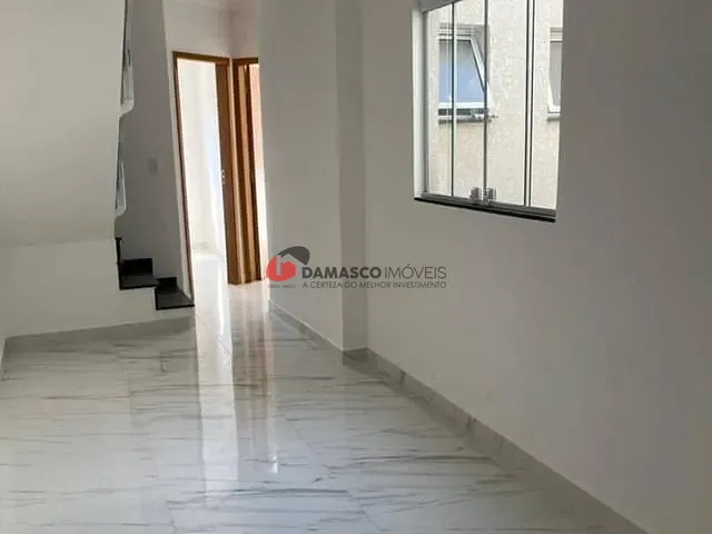 Apartamento 2 quartos e 2 banheiros, à venda, no bairro Vila Homero Thon em Santo André