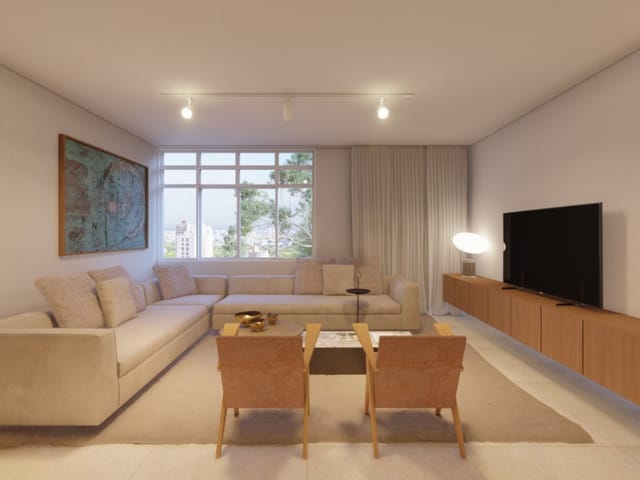 Foto do Apartamento - Apartamento para venda em Higienópolis com 3 quartos, sendo 1 suíte , 150m² | Lares e Andares Imóveis