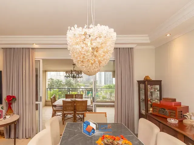 Apartamento com 205m² 4 quartos e 5 banheiros, à venda, no bairro Brooklin em São Paulo