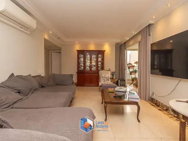 Apartamento com 205m² 4 quartos e 5 banheiros, à venda, no bairro Brooklin em São Paulo