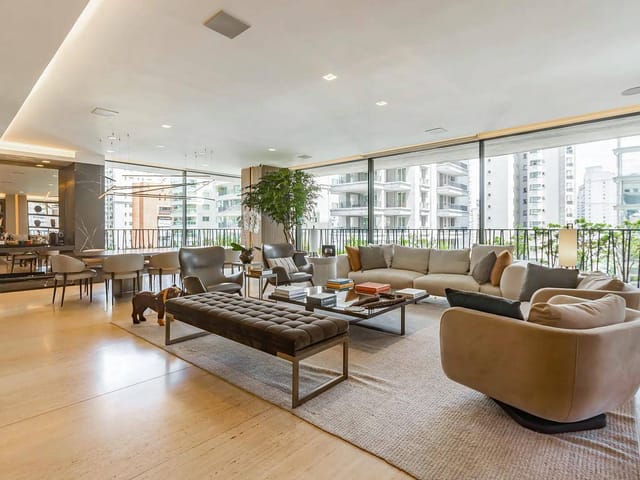 Apartamento com 269m² 2 quartos e 4 banheiros, à venda, no bairro Itaim Bibi em São Paulo