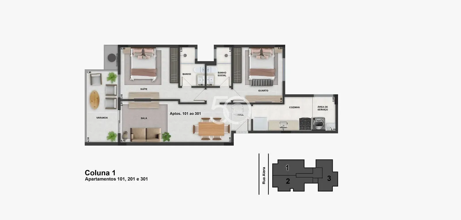 Apartamento, 2 quartos, 73 m² - Foto 22