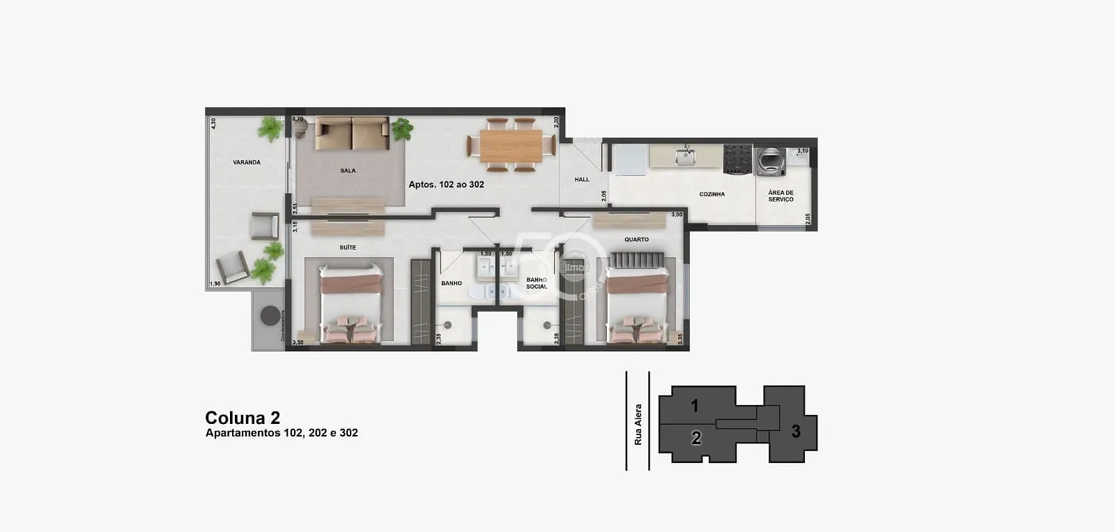 Apartamento, 2 quartos, 73 m² - Foto 21