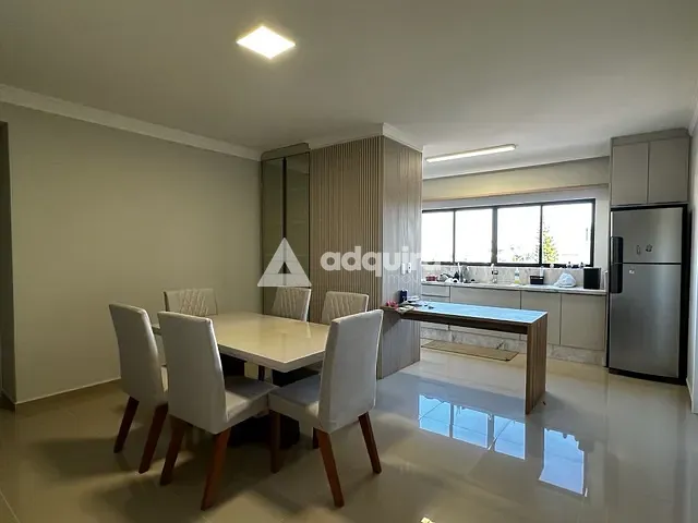 Apartamento com 186m² 3 quartos e 4 banheiros, à venda, no bairro Jardim Carvalho em Ponta Grossa