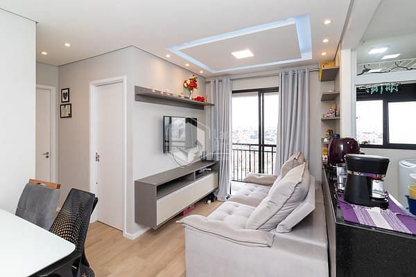 Apartamento à venda com 2 quartos, 45m² - Foto 3