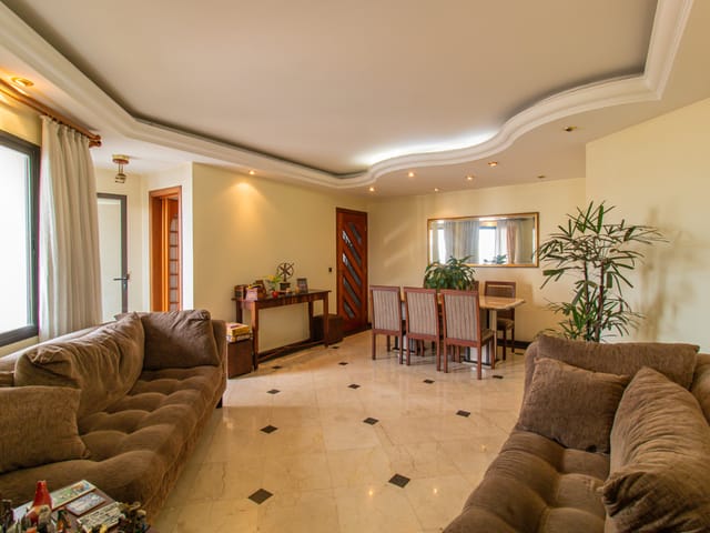 Foto do Apartamento - Apartamento para venda em Vila Regente Feijó com 3 quartos, sendo 3 suítes , 133m² | Lares e Andares Imóveis