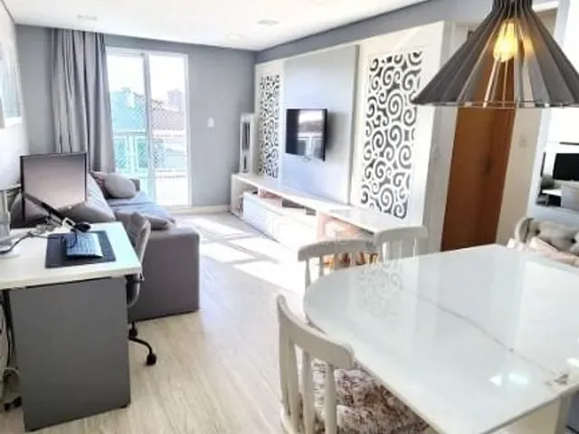 Apartamento com 62m² 2 quartos e 1 banheiro, à venda, no bairro Vila Nossa Senhora das Vitórias em Mauá