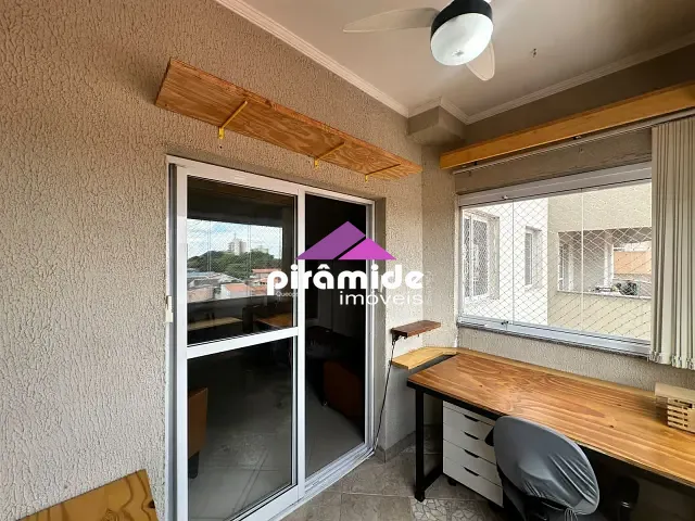 Apartamento com 89m² 2 quartos e 2 banheiros, para alugar, no bairro Parque Industrial em São José dos Campos