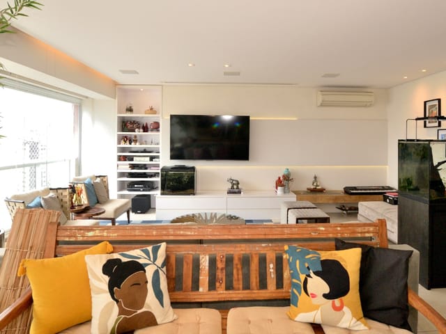 Foto do Apartamento - Apartamento para venda em Vila Romana com 3 quartos, sendo 3 suítes , 161m² | Lares e Andares Imóveis