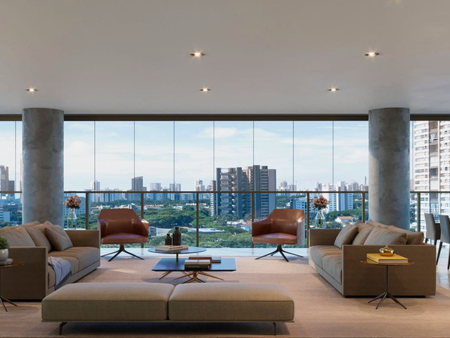 Apartamento com 358m² 4 quartos e 6 banheiros, à venda, no bairro Vila Nova Conceição em São Paulo