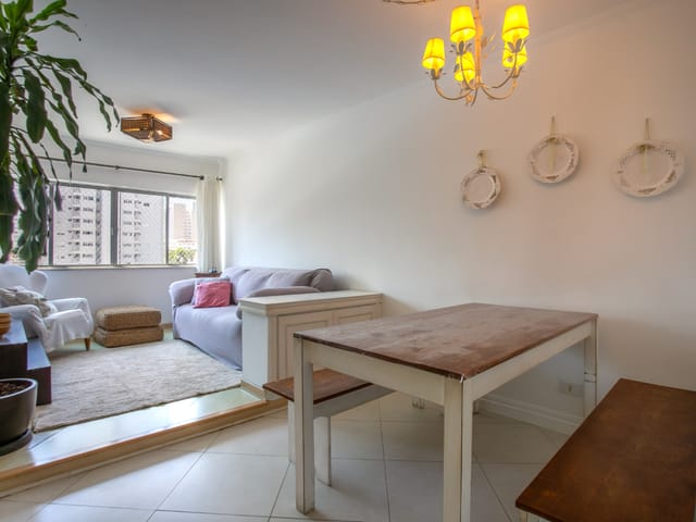 Foto do Apartamento - Apartamento para venda em Vila Clementino com 3 quartos, sendo 1 suíte , 89m² | Lares e Andares Imóveis