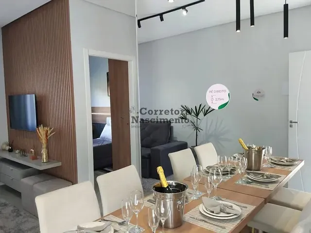 Apartamento 2 quartos e 1 banheiro, à venda, no bairro Parque Cambuci em Santa Branca