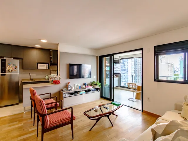 Foto do Apartamento - Apartamento para venda em Pinheiros com 1 quarto, sendo 1 suíte, 71m² | Lares e Andares Imóveis