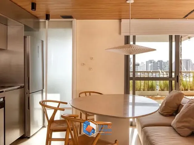 Apartamento com 70m² 1 quarto e 2 banheiros, à venda, no bairro Indianópolis em São Paulo