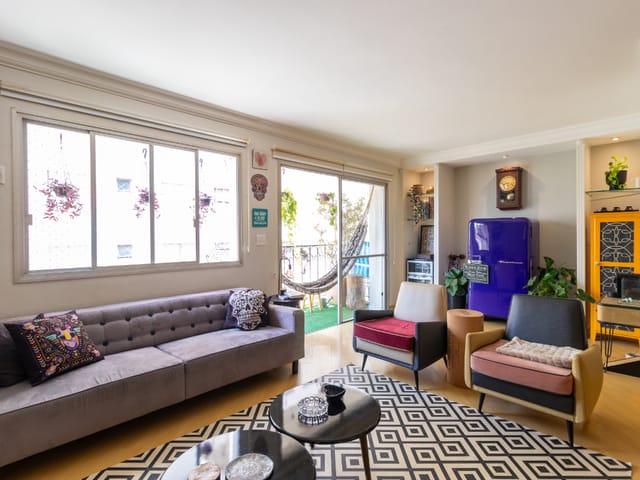 Foto do Apartamento - Apartamento tipo para venda em Moema com 4 quartos, sendo 1 suíte, 161m² | Lares e Andares Imóveis