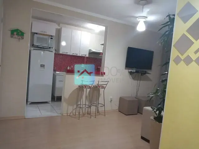 Apartamento com 45m² 2 quartos e 1 banheiro, à venda, no bairro Vila Tesouro em São José dos Campos