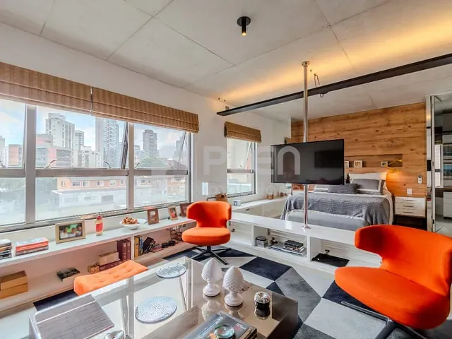 Apartamento 1 quarto e 1 banheiro, à venda, no bairro Vila Olímpia em São Paulo