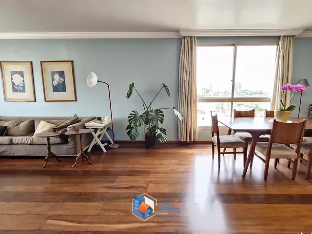 Apartamento com 182m² 3 quartos e 4 banheiros, à venda, no bairro Brooklin em São Paulo